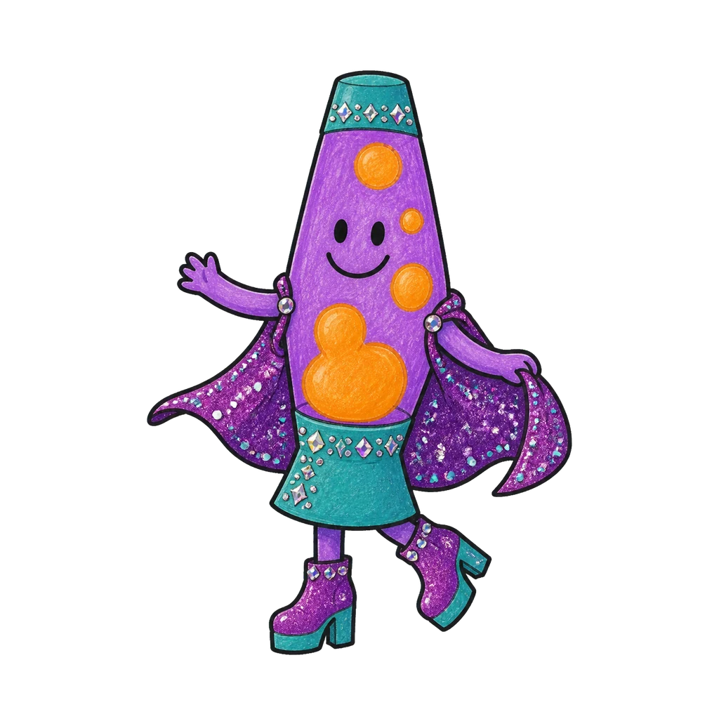 Lava im Look Glitter Glam in twirl-Pose